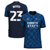 Derby County Umbro Away Shirt 2023-24 - Kids - Joe Ward 23