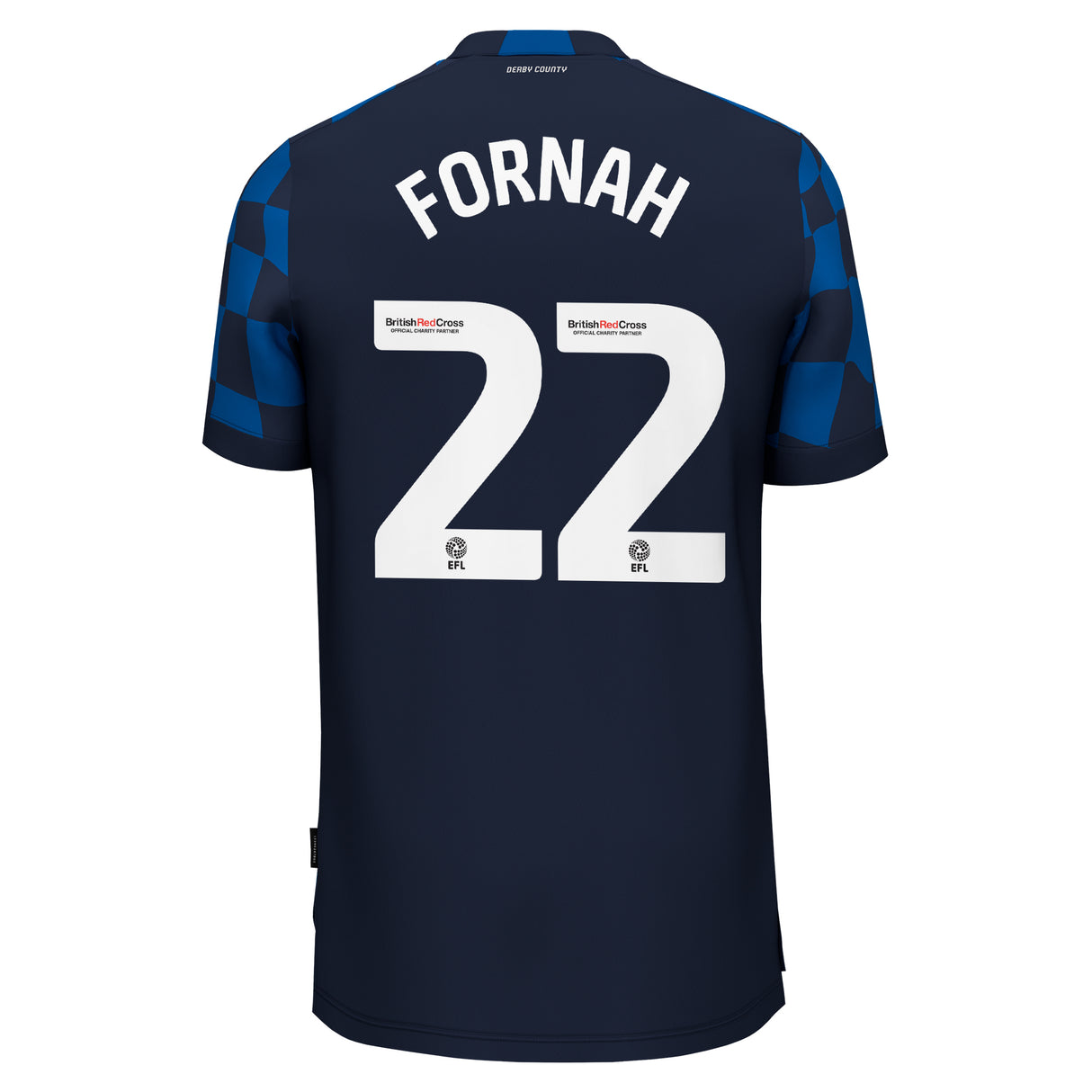 Derby County Umbro Away Shirt 2023-24 - Kids - Tyrese Fornah 22