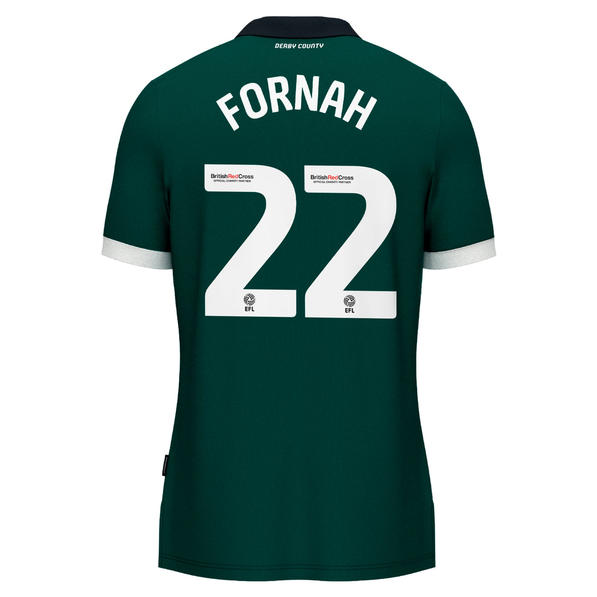 Derby County Umbro Third Shirt 2023-24 - Kids - Tyrese Fornah 22