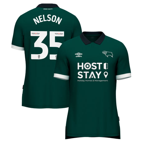 Derby County Umbro Third Shirt 2023-24 - Curtis Nelson 35