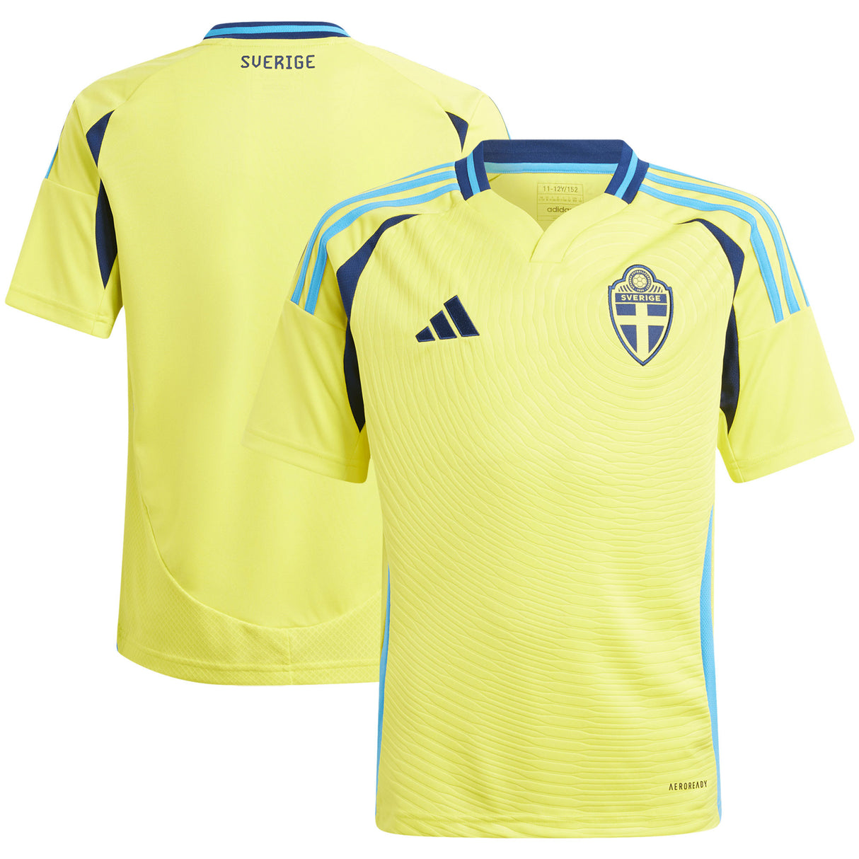 Sweden adidas Home Shirt 2024 - Kids