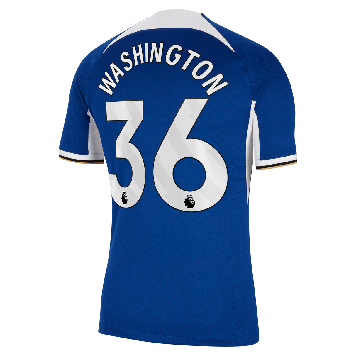 Chelsea Nike Home Stadium Sponsored Shirt 2023-24 with Washington 36 printing