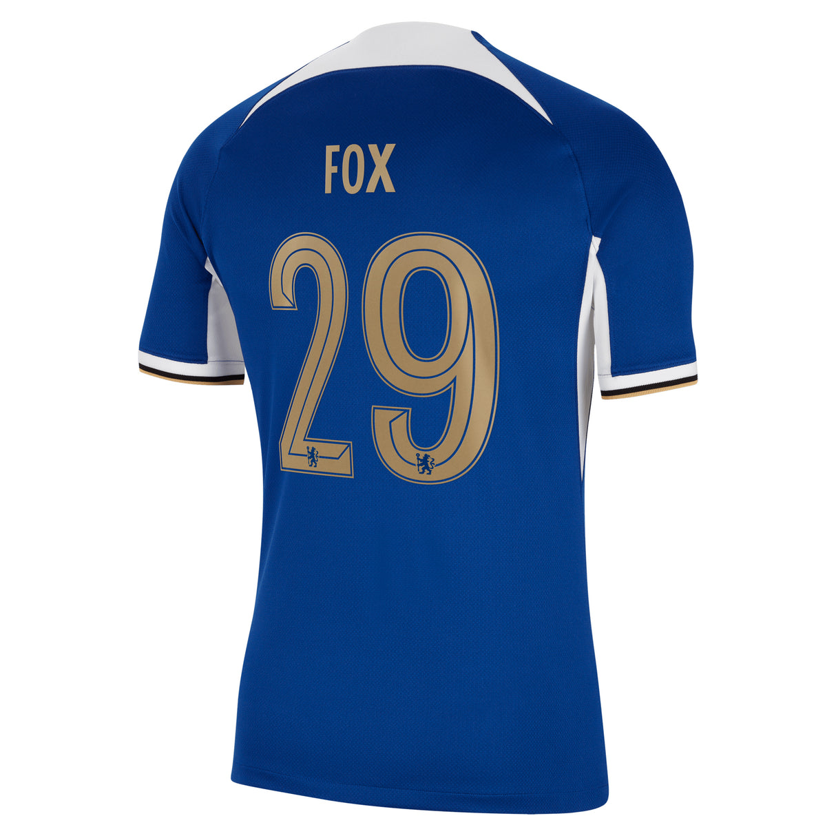 Chelsea Cup Nike Home Stadium Sponsored Shirt 2023-24 with Fox 29 printing