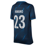 Chelsea Nike Cup Away Stadium Sponsored Shirt 2023-24 - Kids with Hamano 23 printing