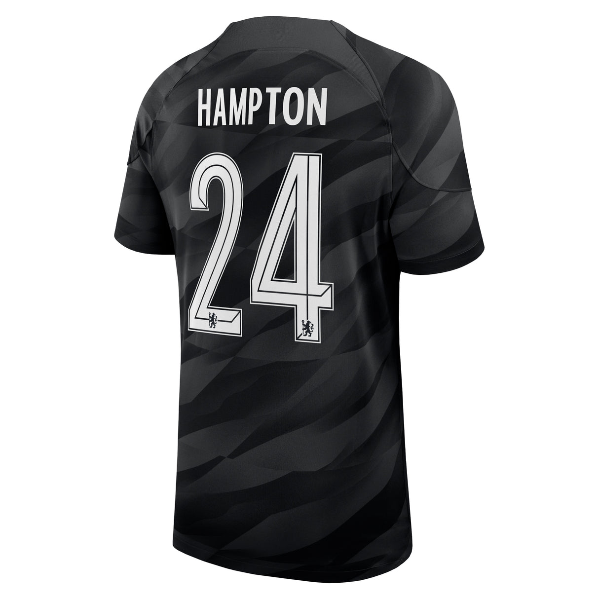 Chelsea Cup Nike Goalkeeper Stadium Sponsored Shirt 2023-24 - Kids with Hampton 24 printing