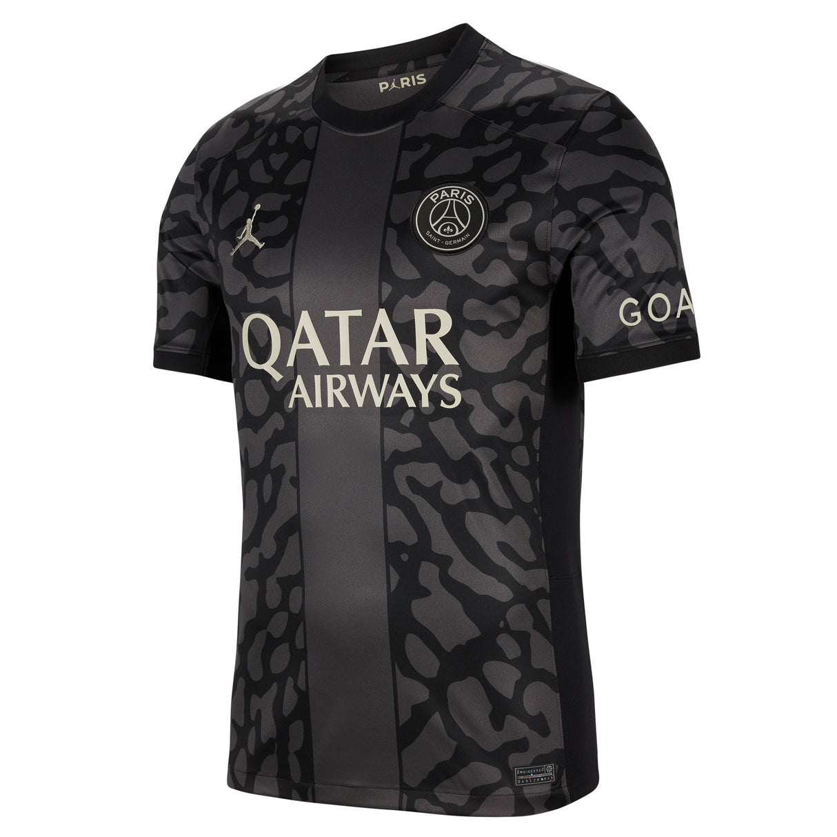 PSG x Jordan Third Stadium Shirt 2023-24 with Beraldo 35 printing