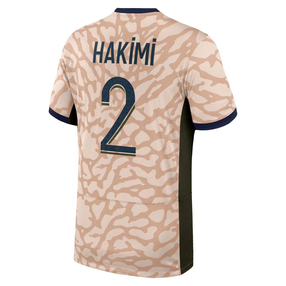 PSG Jordan Fourth Stadium Shirt 23/24 with Hakimi 2 printing