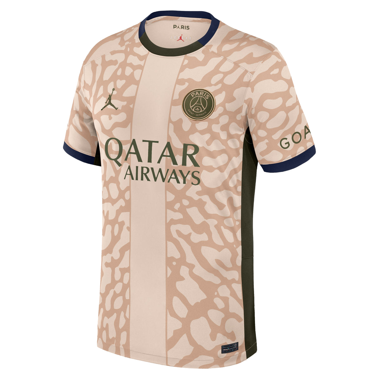 PSG Jordan Fourth Stadium Shirt 23/24 with Ugarte 4 printing