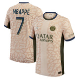 PSG Jordan Fourth Dri-FIT ADV Match Shirt 23/24 with Mbappé 7 printing