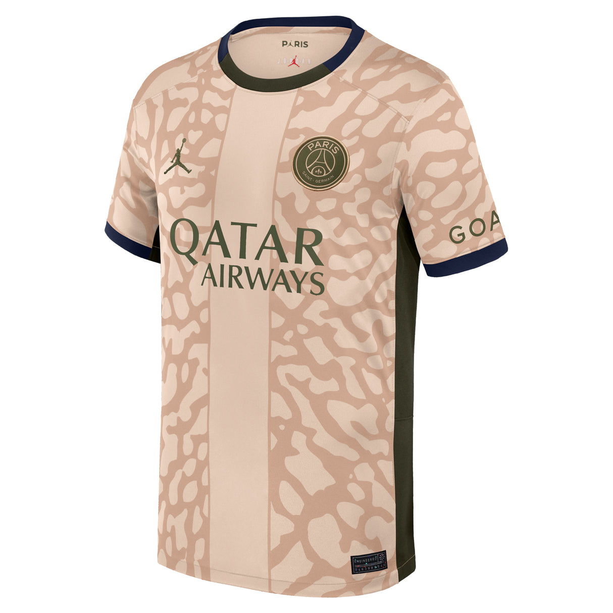 PSG Jordan Fourth Stadium Shirt 23/24 - Kids with Fabian 8 printing