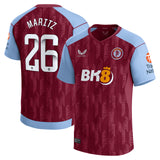 Aston Villa WSL Home Stadium Shirt 2023-24 with Maritz 26 printing