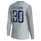 Everton WSL Third Shirt 2023-24 - Long Sleeve - Kids with Wilding 30 printing