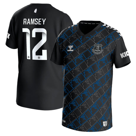 Everton WSL Away Goalkeeper Shirt 2023-24 - Kids with Ramsey 12 printing