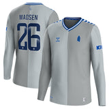 Everton WSL Third Shirt 2023-24 - Long Sleeve - Kids with Madsen 26 printing