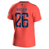 Everton WSL Away Shirt 2023-24 with Madsen 26 printing