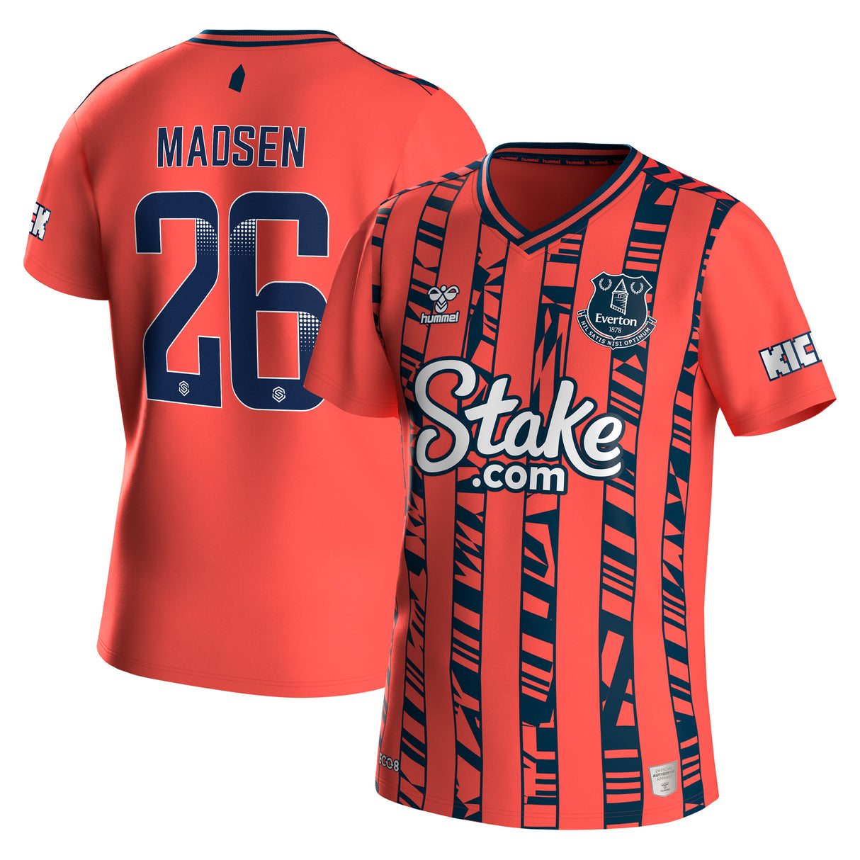 Everton WSL Away Shirt 2023-24 with Madsen 26 printing