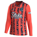 Everton WSL Away Shirt 2023-24 - Long Sleeve with Madsen 26 printing