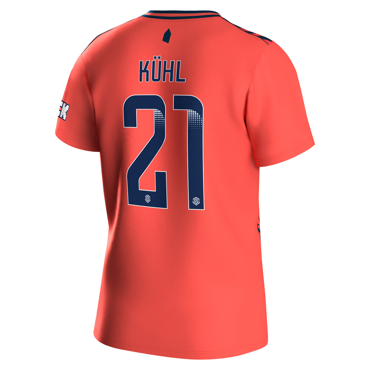 Everton WSL Away Shirt 2023-24 with Kühl 21 printing