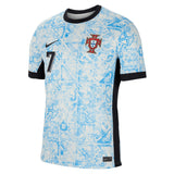 Portugal Nike Away Stadium Shirt 2024 with Ronaldo 7 printing