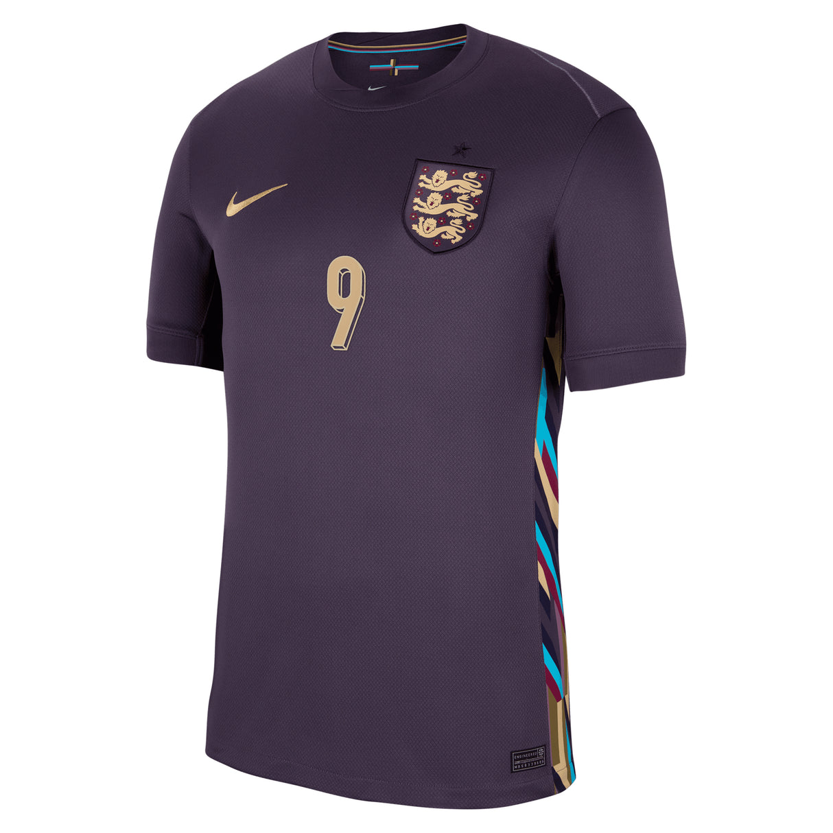 England Nike Away Stadium Shirt 2024 with Kane 9 printing